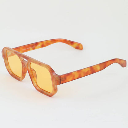 Aviator Block Sunglasses