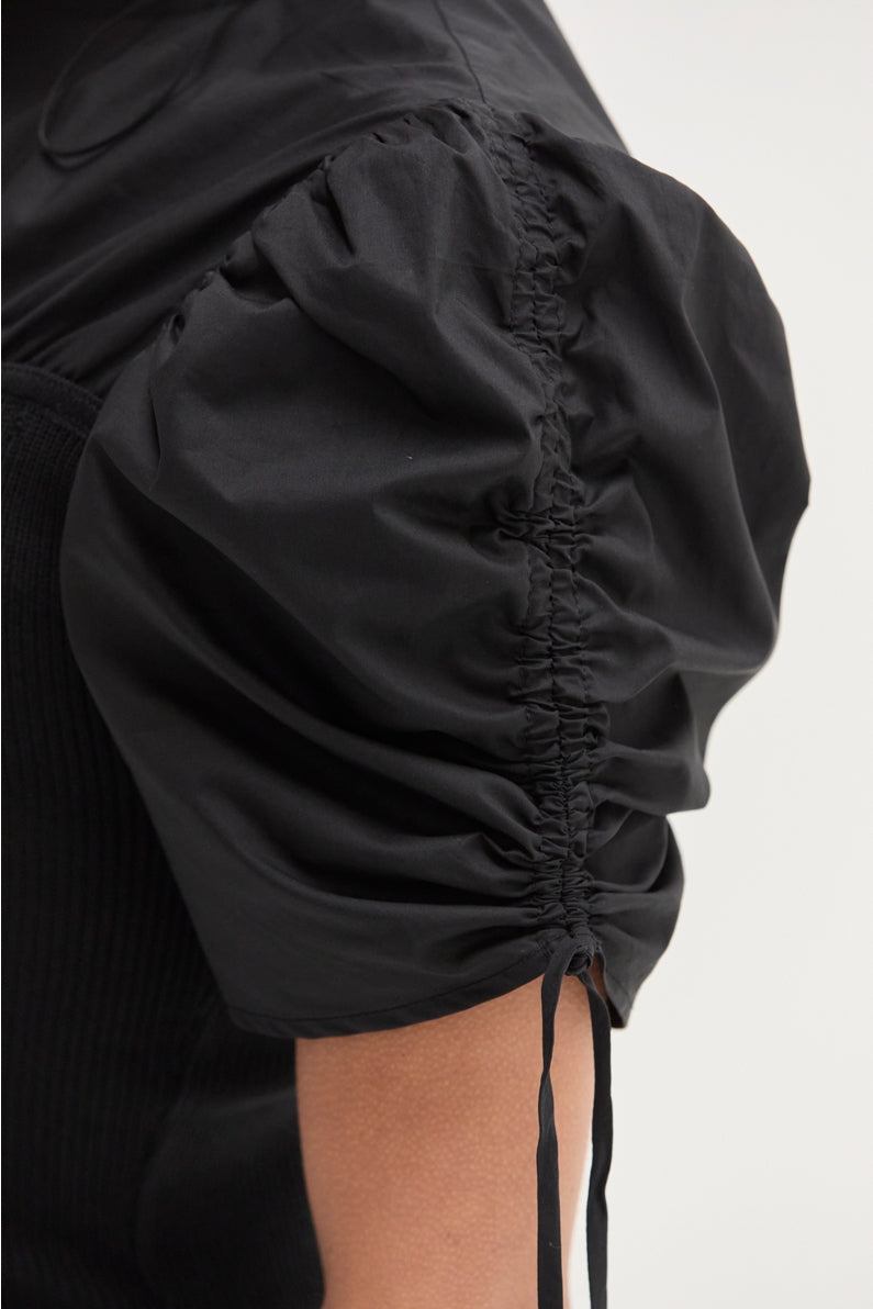 Kendra Shirred Sleeve Top