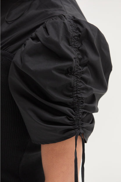 Kendra Shirred Sleeve Top
