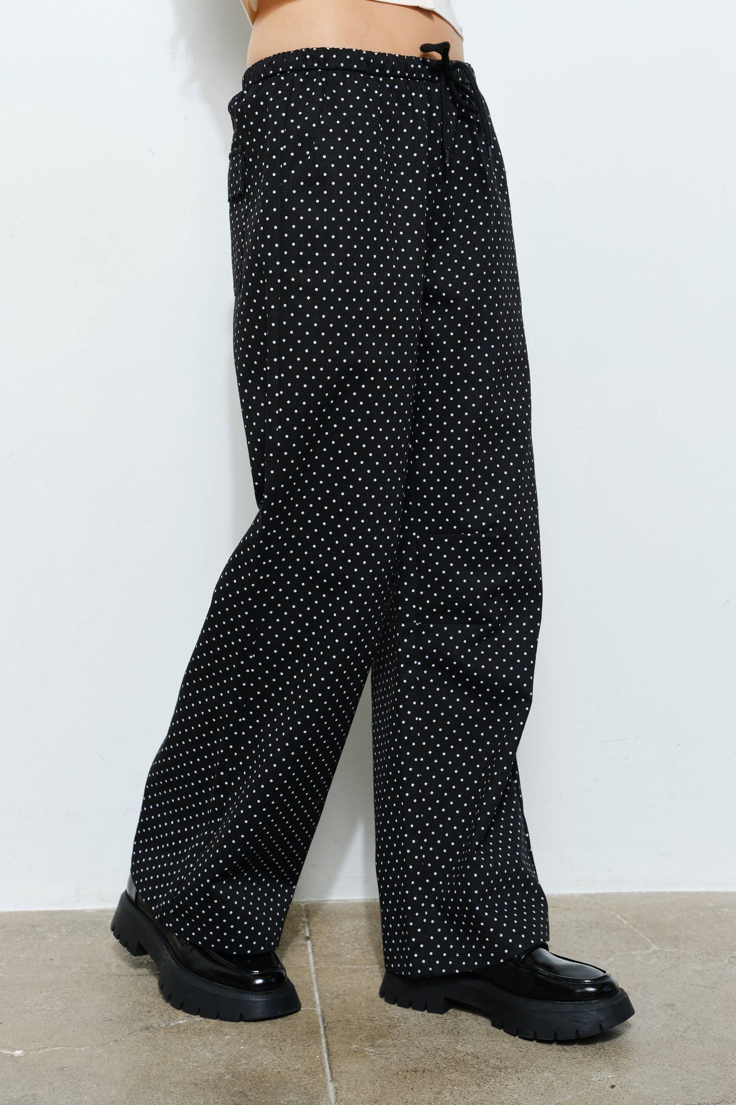 Haley Polka Dot Drawstring Pants