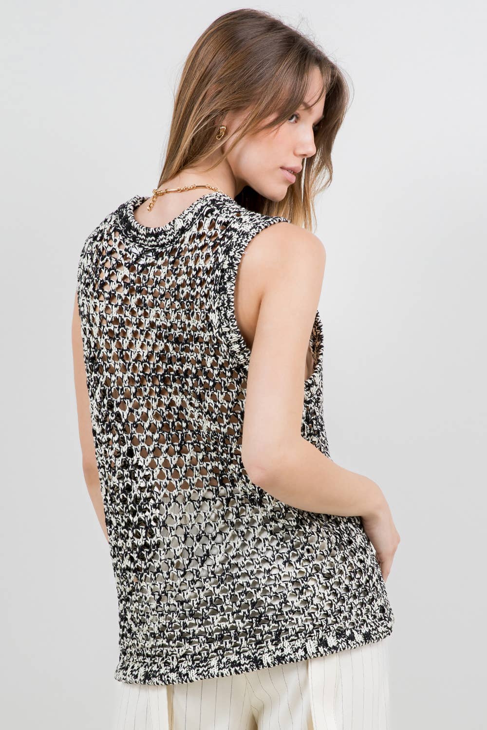 Hazel Gradient Knit Sweater Tank