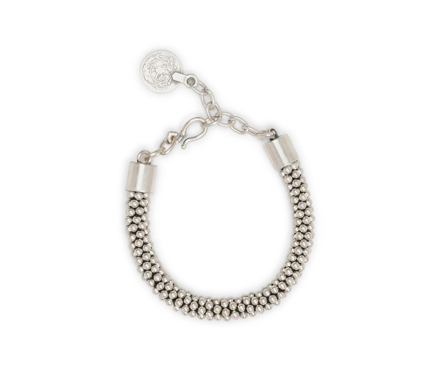 Handmade 925 Silver Plated Pewter Bracelet