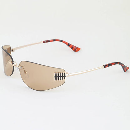 Tile Wrap Flare Sunglasses