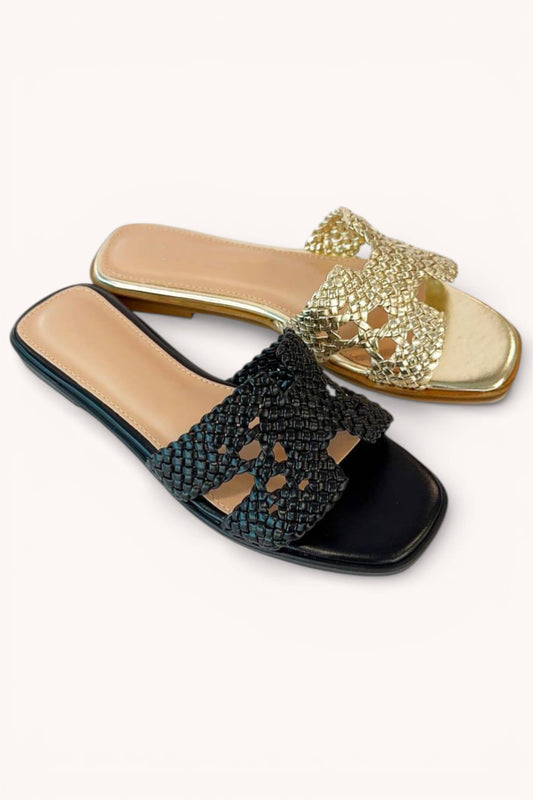 Woven Slide Sandal