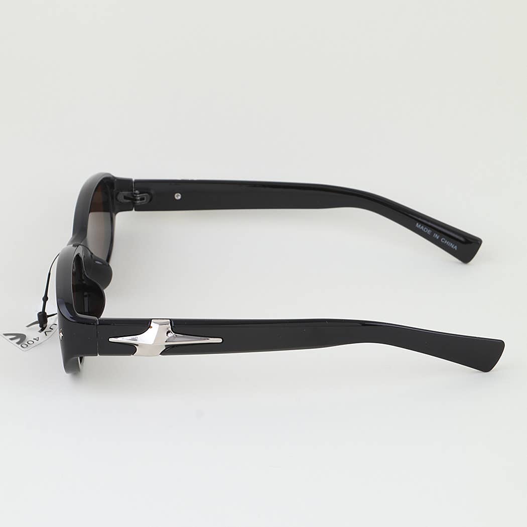 Grunge Diamond Bar Sunglasses