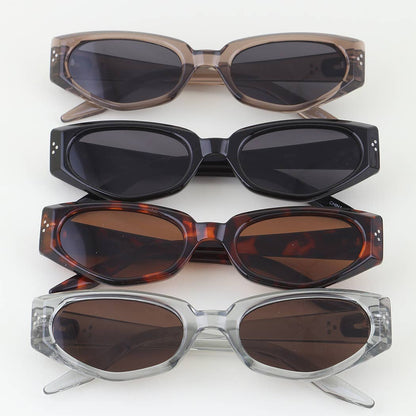 Triple Bolted Cateye Sunglasses