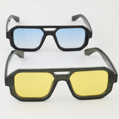 Aviator Block Sunglasses