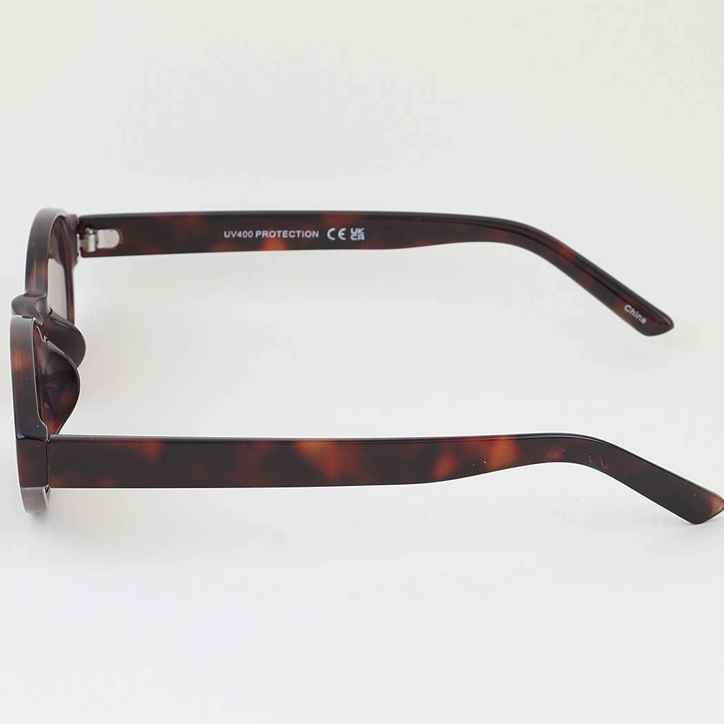 Star Bedazzled Round Sunglasses