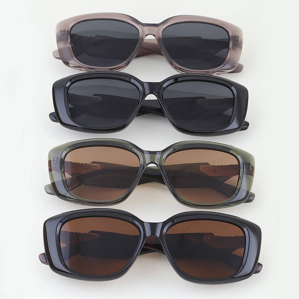 Double Studded Butterfly Sunglasses