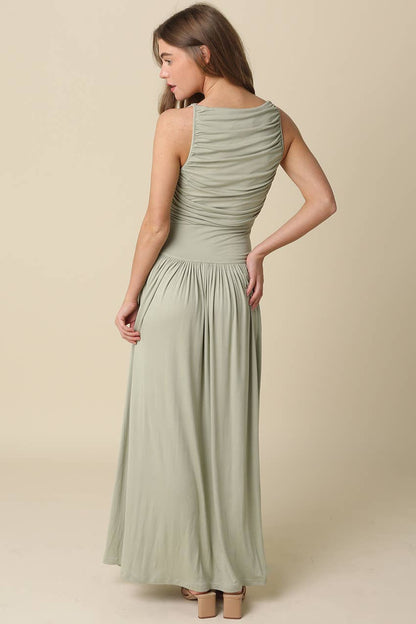 Hendrix Ruched Maxi Dress