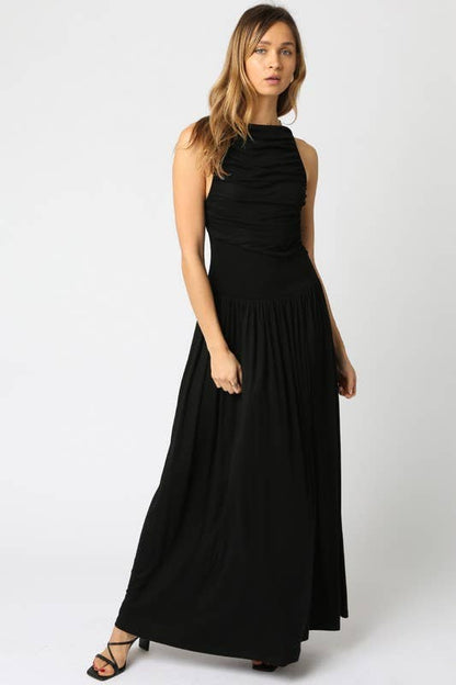 Hendrix Ruched Maxi Dress
