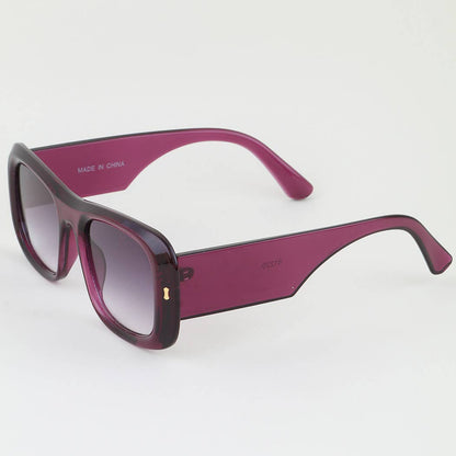 Modern Chic Round Sunglasses