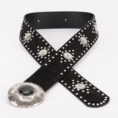 Studded Concho Belt