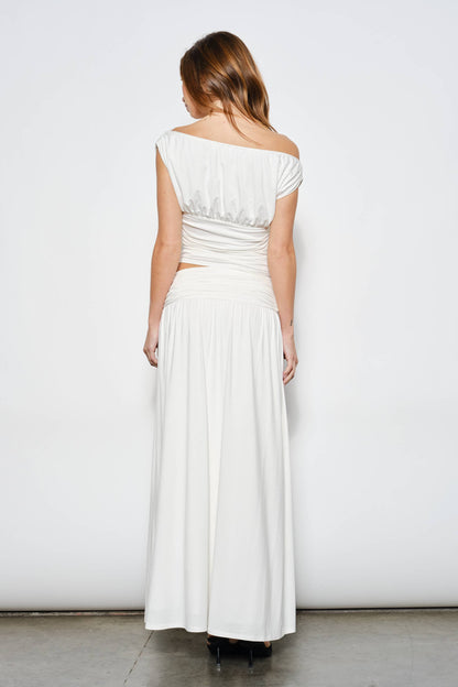 Itzel Ruched Off The Shoulder Top