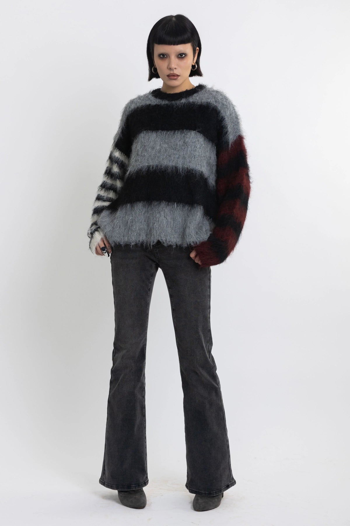 The Ragged Priest Humbug Stripe Knit Jumper