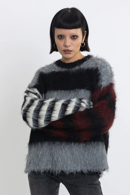 The Ragged Priest Humbug Stripe Knit Jumper