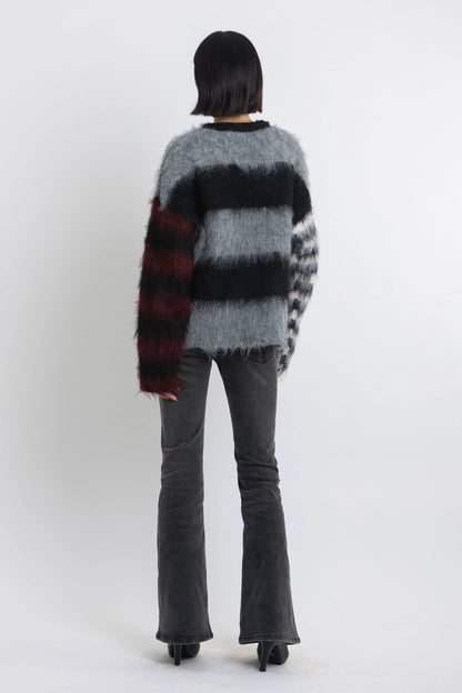 The Ragged Priest Humbug Stripe Knit Jumper
