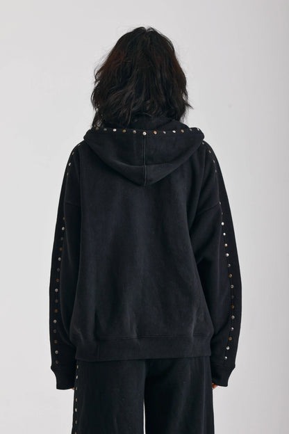 The Ragged Priest Vegas Oversized Studded Hoodie