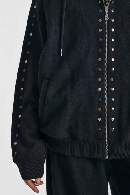 The Ragged Priest Vegas Oversized Studded Hoodie