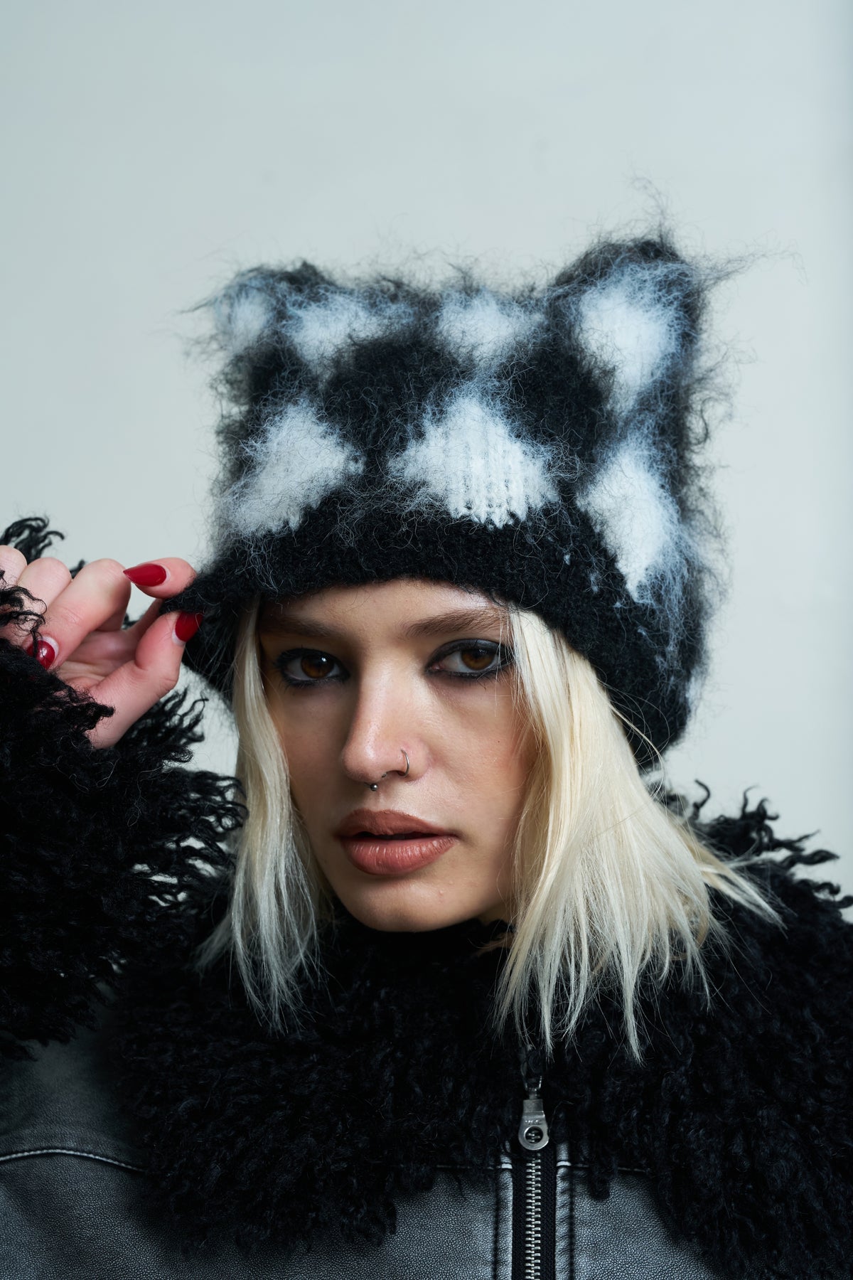 The Ragged Priest Brushed Diamond Kitty Hat