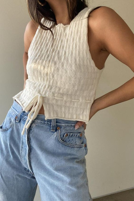 Calista Textured Knit Tank