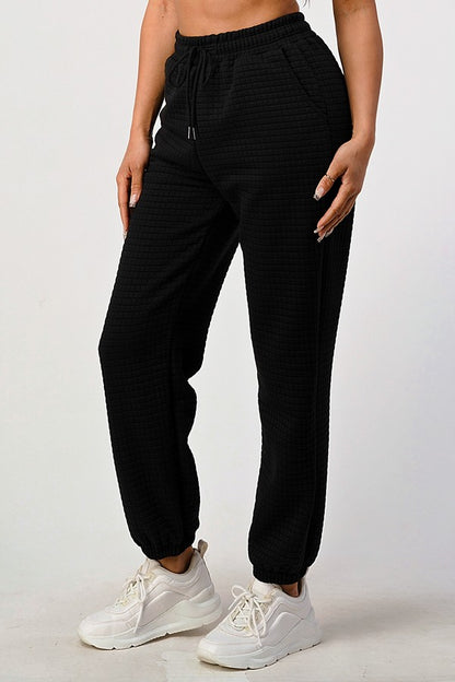 Aria Waffle Joggers