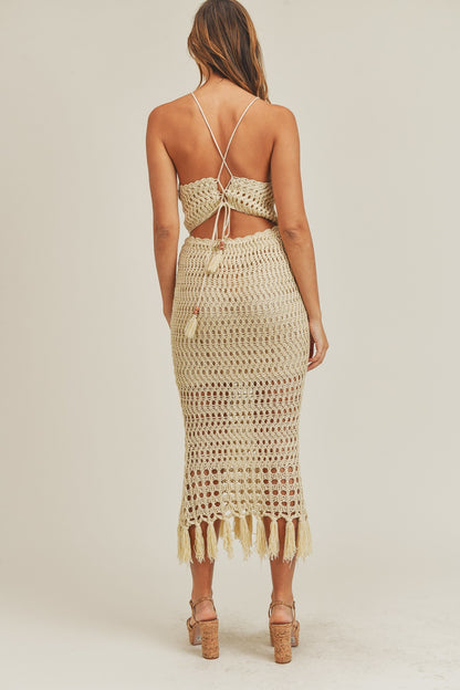 Anika Crochet Skirt Set