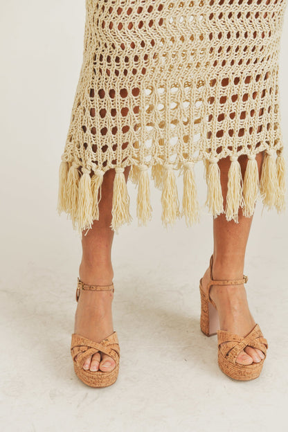Anika Crochet Skirt Set