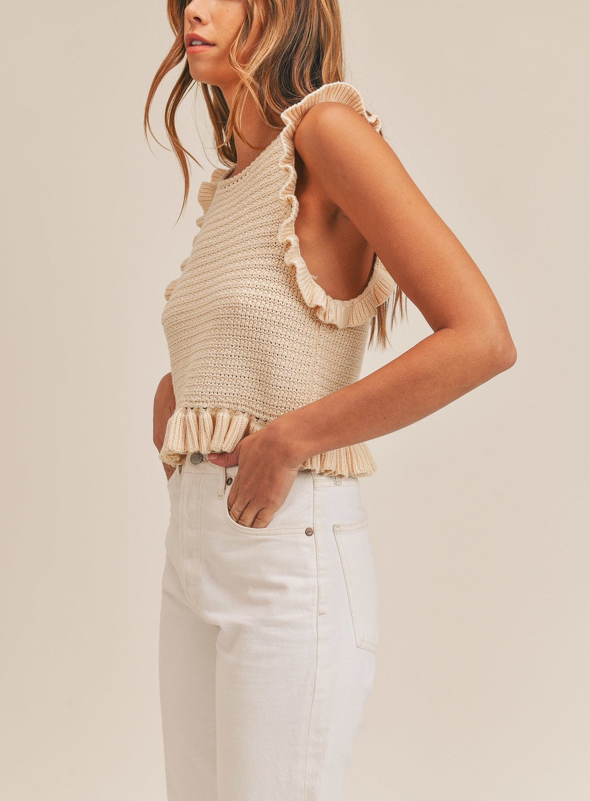 Aleece Crochet Tank Top