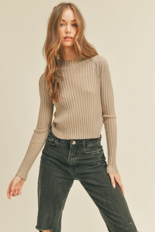 Bristol Twist Back Sweater