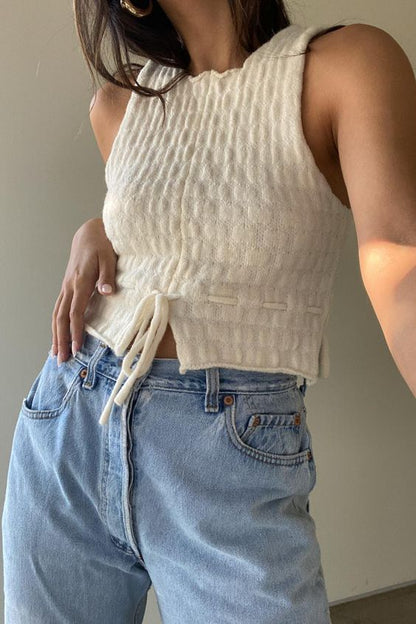 Calista Textured Knit Tank