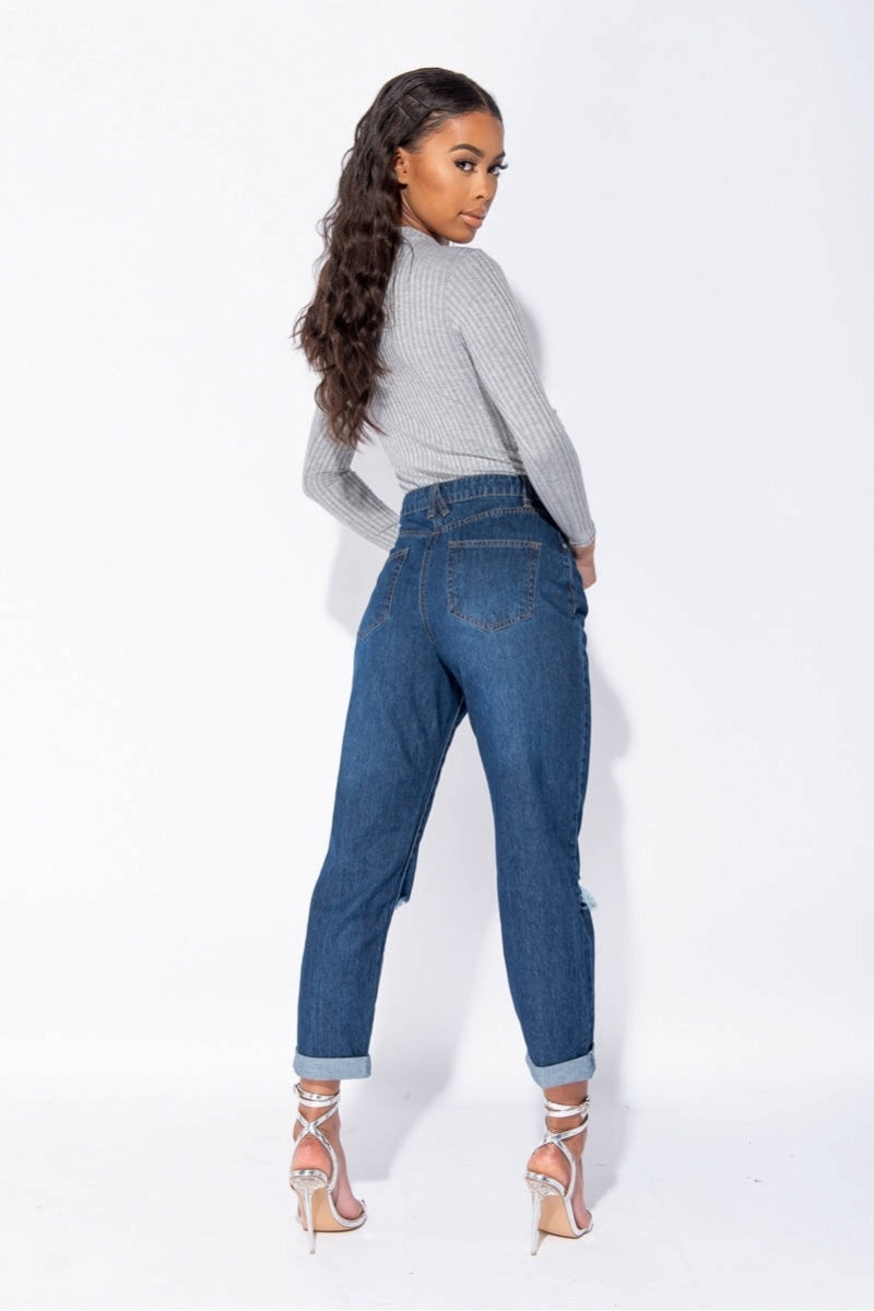Amina Rib Knit Bodysuit