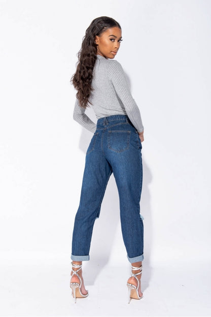 Amina Rib Knit Bodysuit