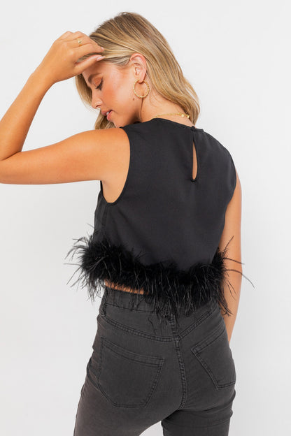 Brianna Feather Tank