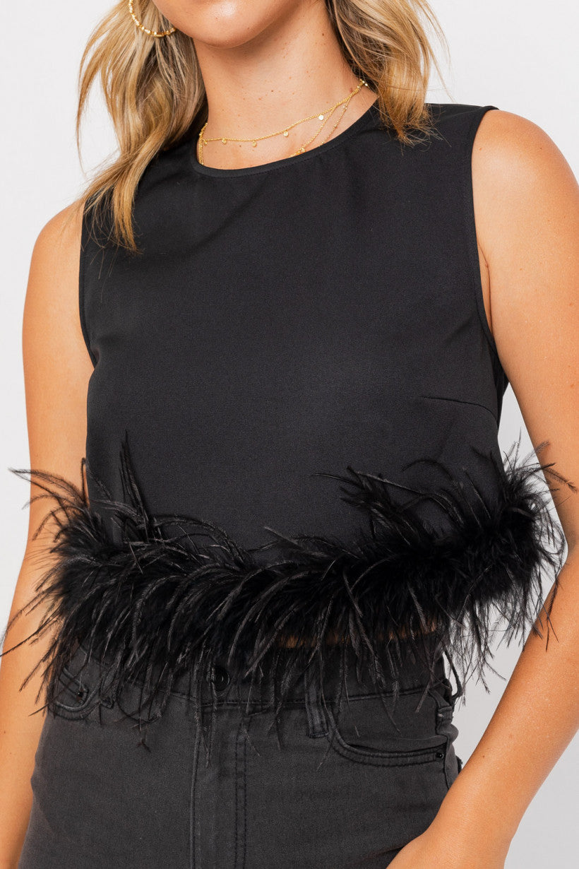 Brianna Feather Tank