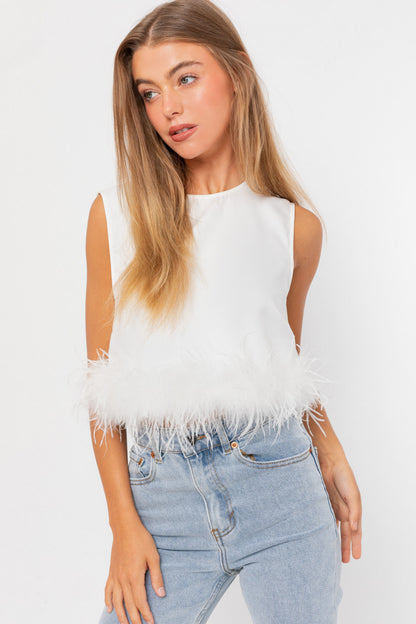Brianna Feather Tank