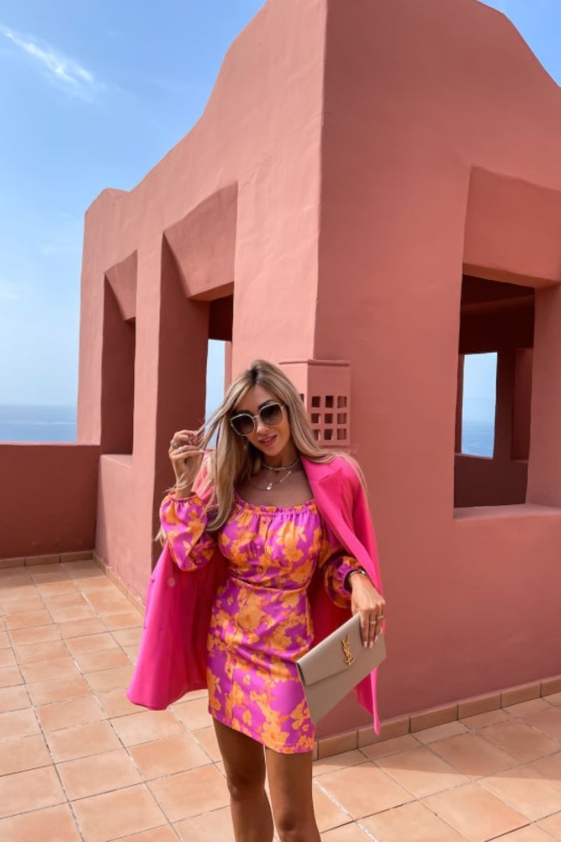 Angelina Floral Mini Dress