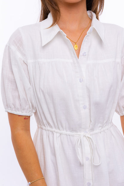 Alexis Puff Sleeve Tiered Dress