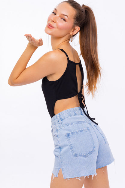 Amanda Tie Back Bodysuit