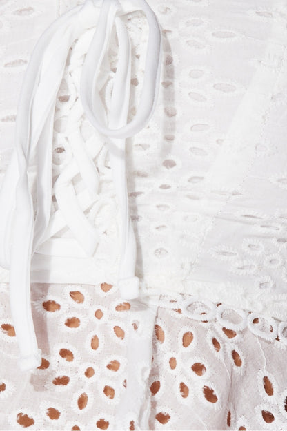 Ariel Eyelet Crop Top