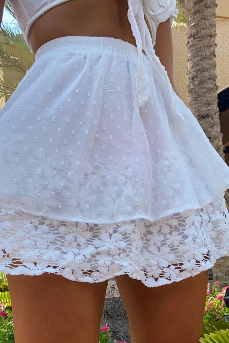 Aliyah Lace Skirt Set