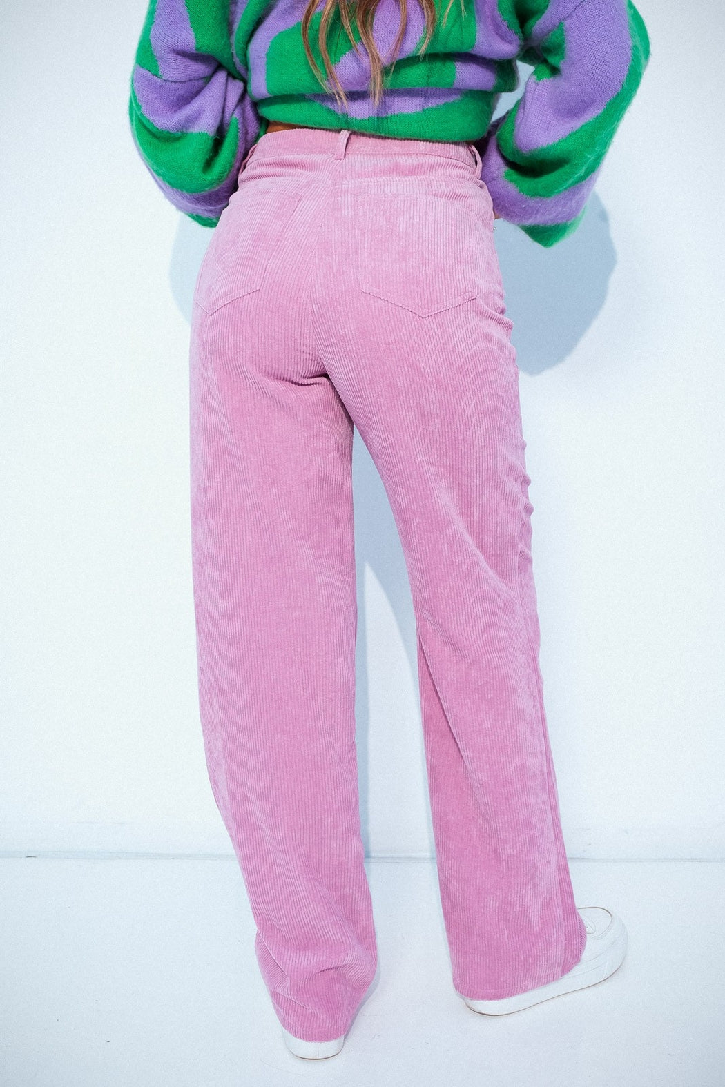 Brenna Wide Leg Corduroy Pants